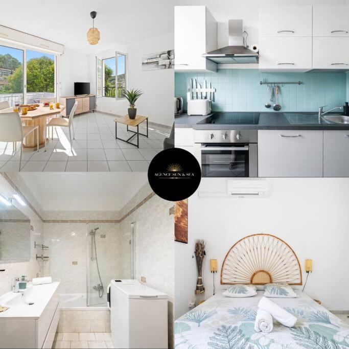 La Villa Julia - Calme - Spacieux - Parking Prive - Climatisation Menton Exterior foto